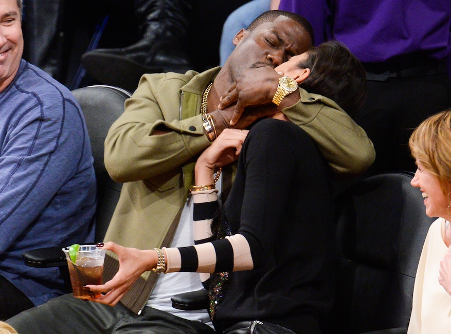 Kiss Cam Couples, Kevin Hart and Eniko Parrish